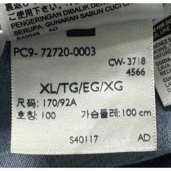 Levi's Shirt Women’s Size XL Blue Chambray Pearl Snap Western Short Sleeve - Picture 9 of 10